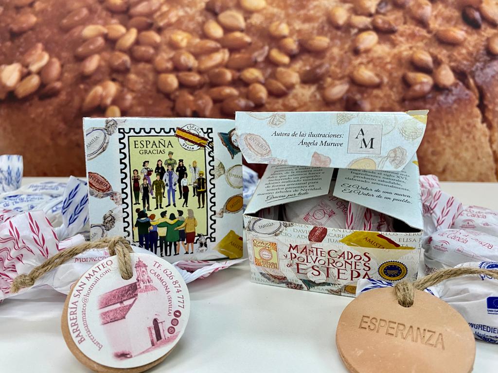 Mantecados y Polvorones de Estepa en estuches de edición limitada, para homenajear a quienes estuvieron y están en primera línea contra la pandemia Mantecados y Polvorones de Estepa en estuches de edición limitada, para homenajear a quienes estuvieron y están en primera línea contra la pandemia - Gastronomía y Moda