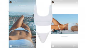 Eugenia Silva tiene el bikini blanco definitivo - Gastronomía y Moda