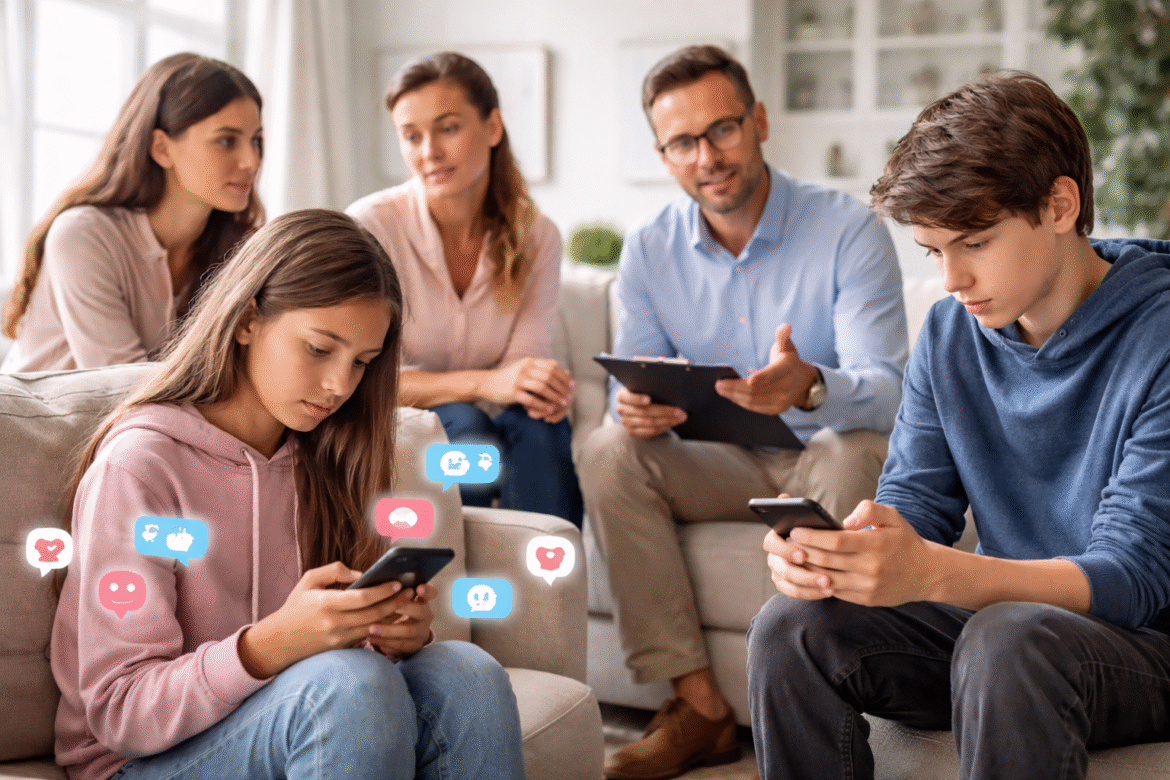Psicólogos y educadores analizan la posible prohibición de redes sociales a menores de 16 años - Gastronomía y Moda