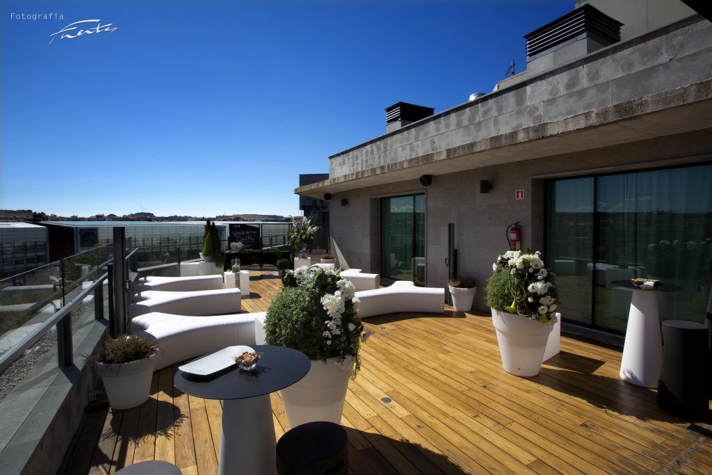 De Burgos al cielo en el Sky Bar del Hotel Silken Gran Teatro
