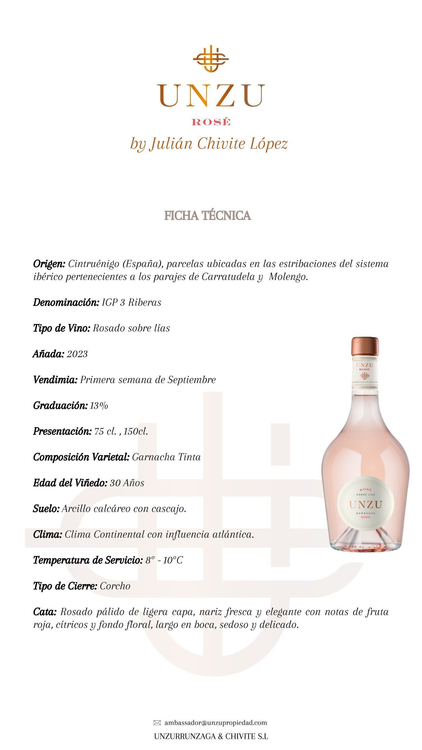 Julián Chivite López presenta su nuevo vino Unzu Rosé - Gastronomía y Moda