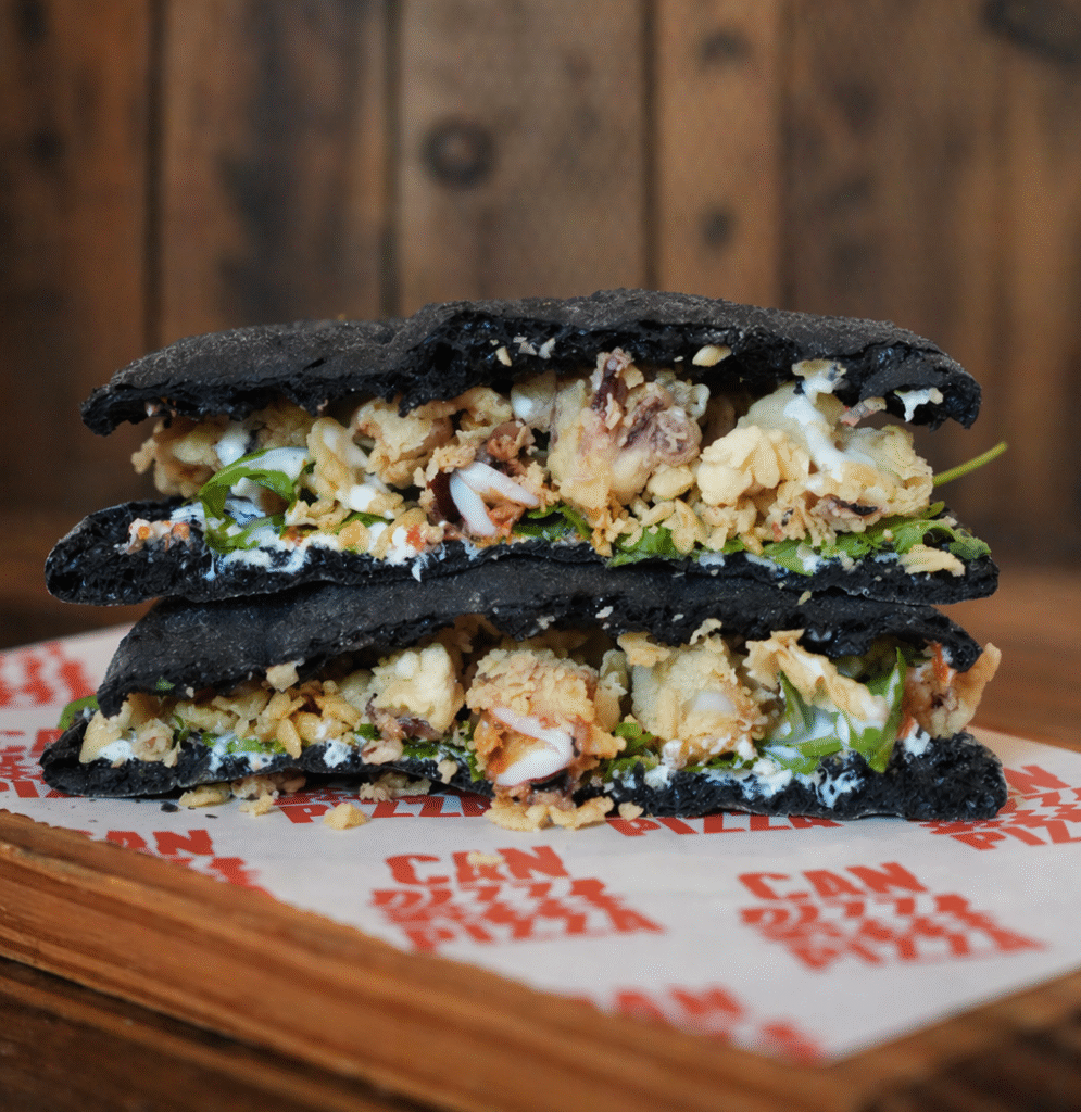 Can Pizza y Casa Macareno reinventan el bocata de calamares con la focaccia más viral de Madrid - Gastronomía y Moda