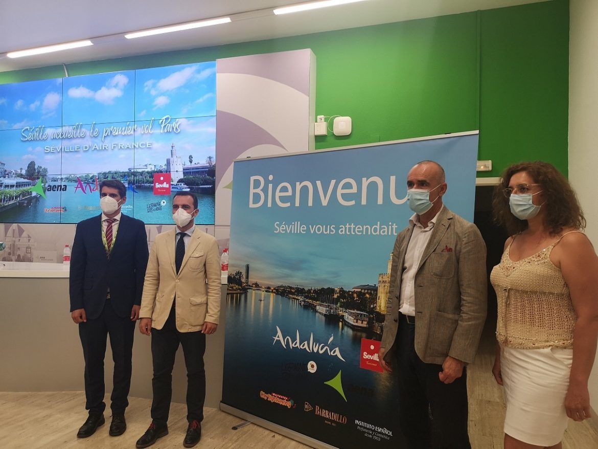 Sevilla estrena una ruta aérea diaria con París a través de AIR France Sevilla estrena una ruta aérea diaria con París a través de AIR France - Gastronomía y Moda