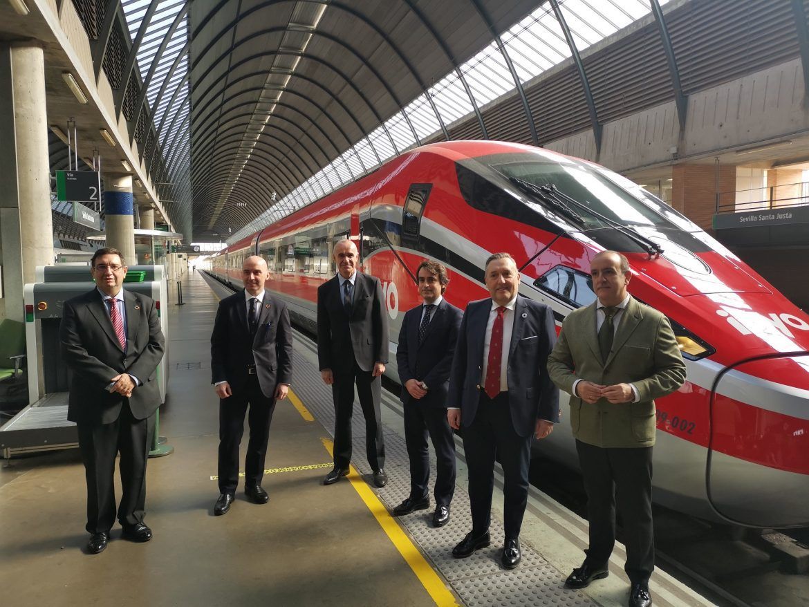 Iryo, el primer operador privado de alta velocidad, prevé mover en 2025 más de un millón de pasajeros con origen y destino en Sevilla Iryo, el primer operador privado de alta velocidad, prevé mover en 2025 más de un millón de pasajeros con origen y destino en Sevilla