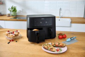 Imprescindibles en tu cocina: el horno de sobremesa y la freidora de aire doble que llegan a ALDI a precios irresistibles . Gastronomía y Moda