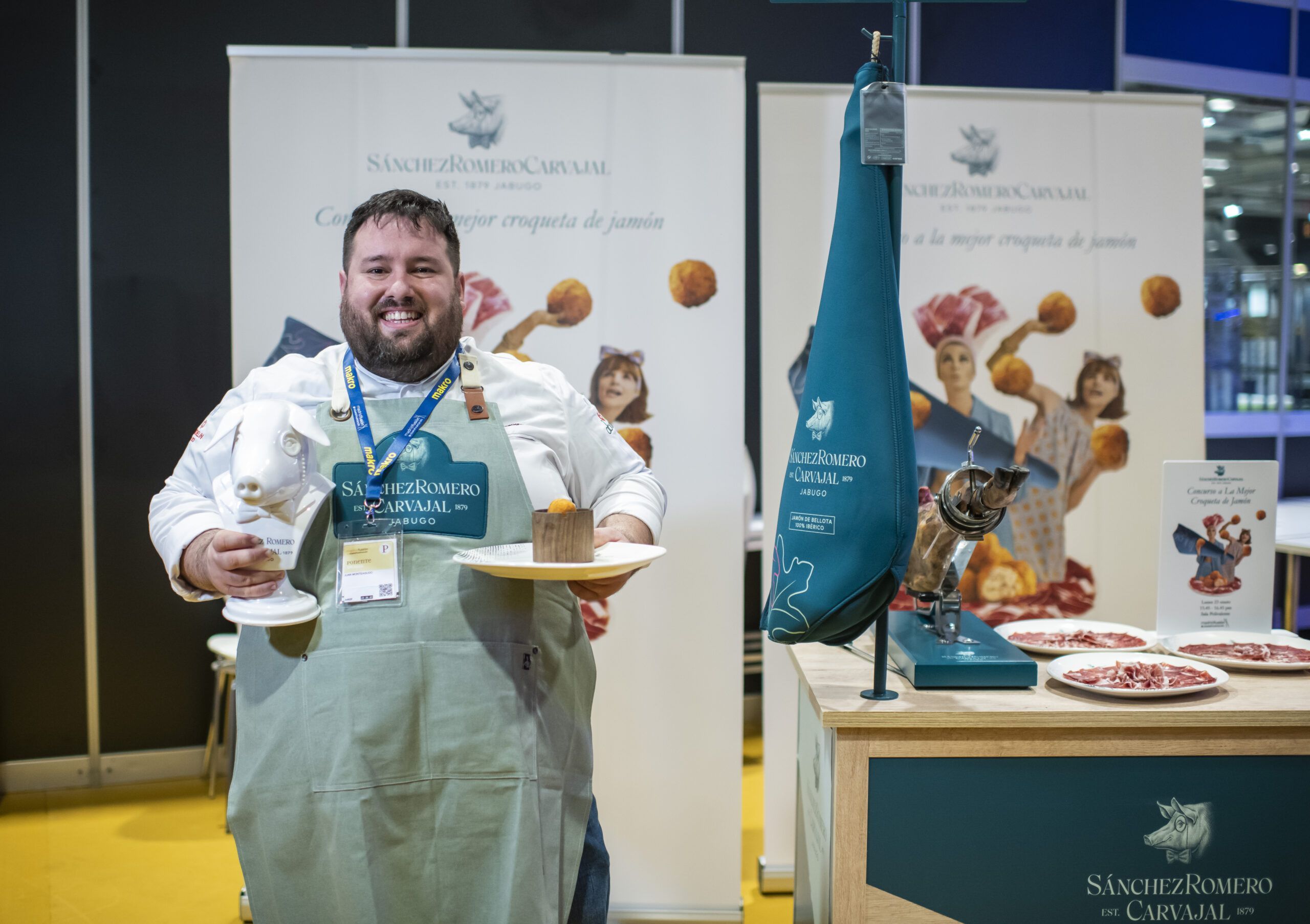 Sánchez Romero Carvajal eleva la croqueta de jamón a icono gastronómico en Madrid Fusión - Gastronomía y Moda