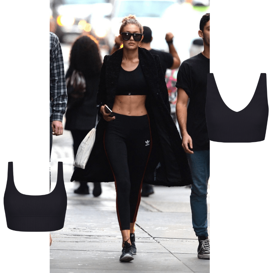 La prenda fetiche de Gigi Hadid que te convertirá en la mejor vestida (dentro y fuera) del gimnasio - Gastronomía y Moda