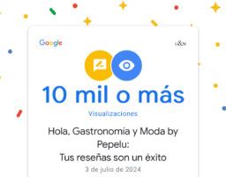 Google Maps y las reseñas de éxito de Gastronomía y Moda - Gastronomía y Moda