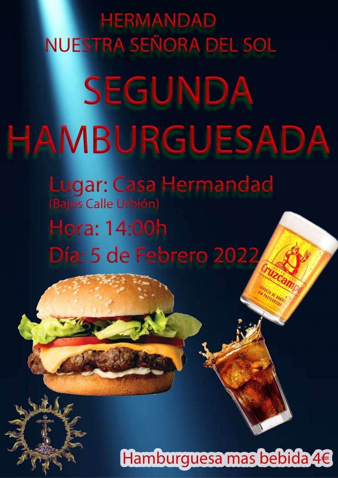 🍔 Segunda ‘Hamburguesada’ de la Hermandad del Sol 🍔 Segunda 'Hamburguesada' de la Hermandad del Sol - Gastronomía y Moda