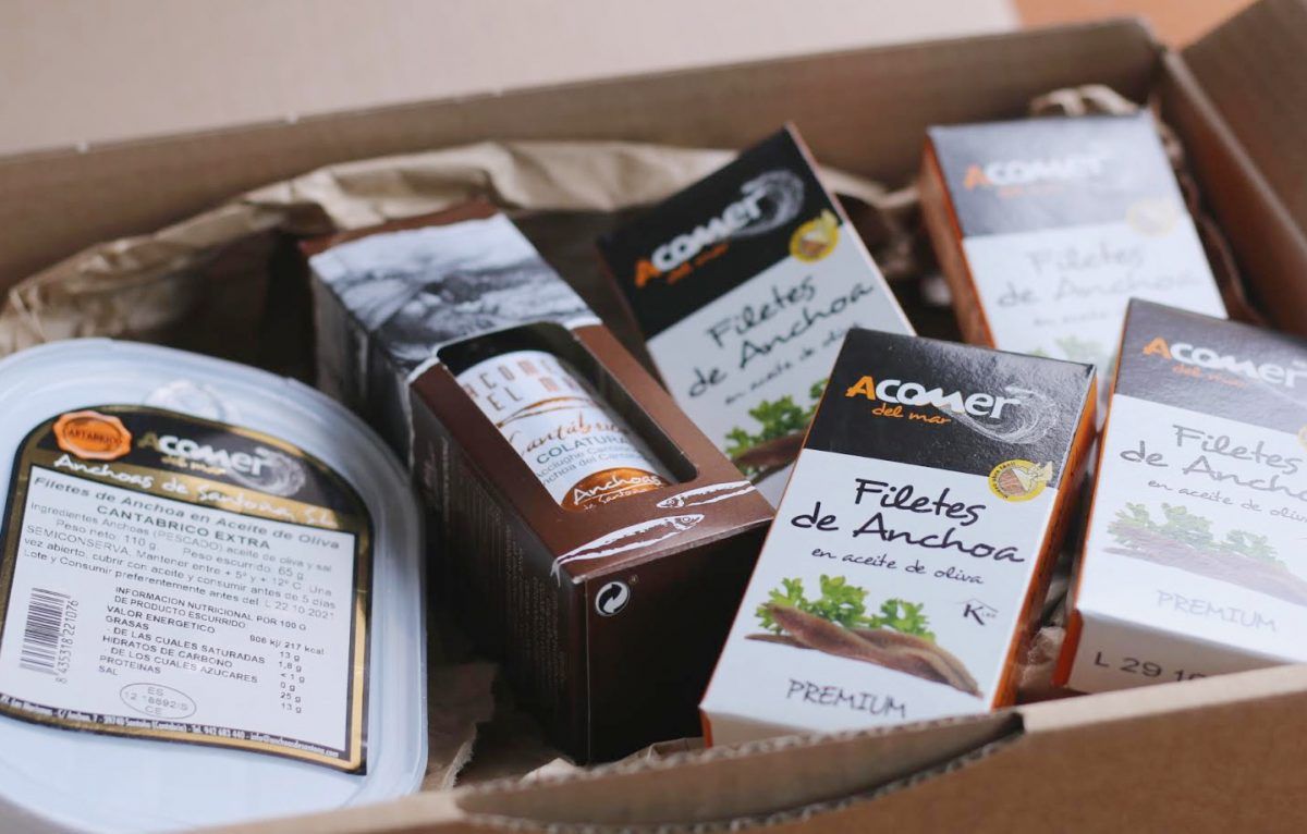 Si te gustan las anchoas... estas cajas de regalo de Navidad te van a encantar - Gastronomía y Moda