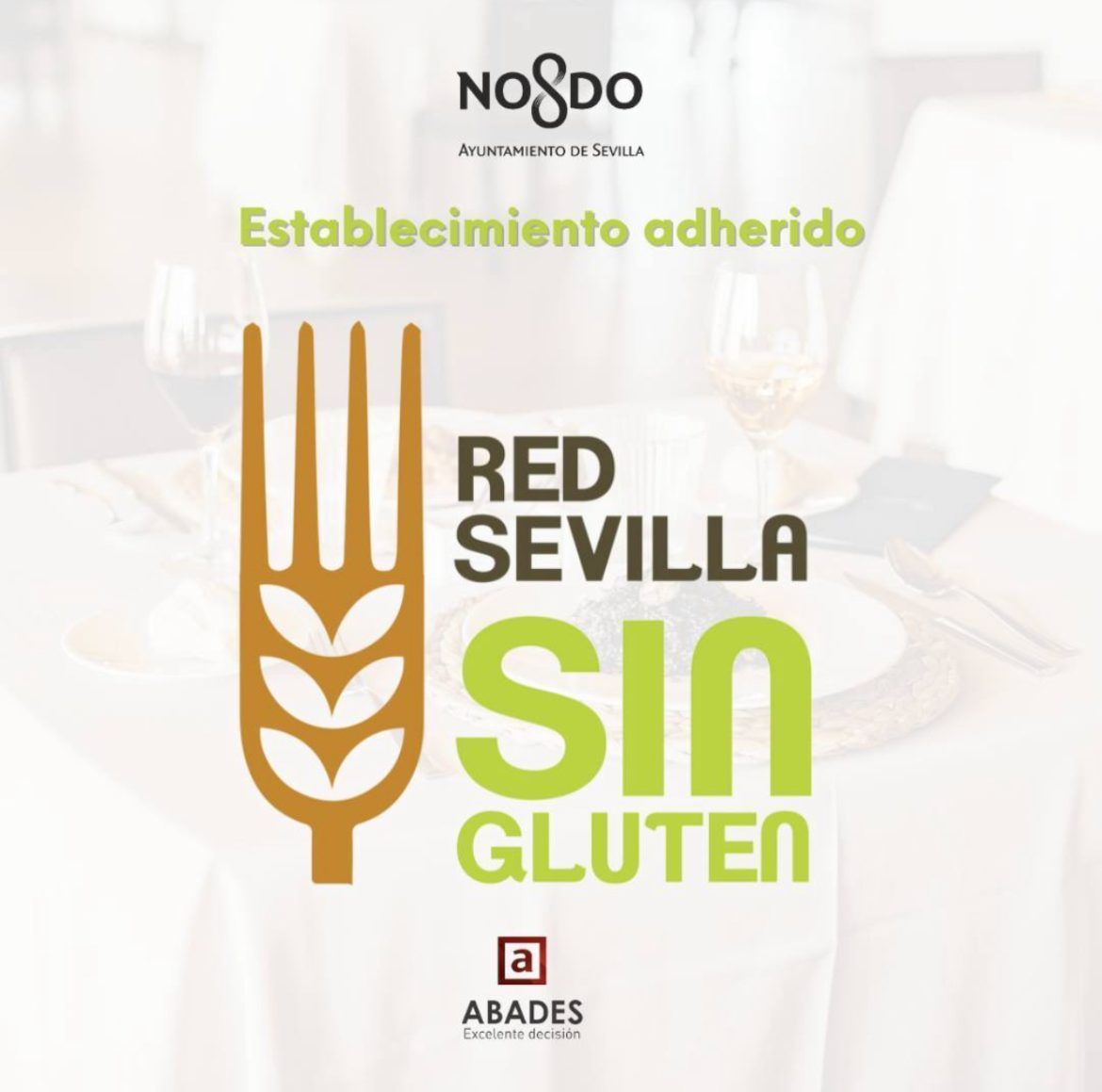 Cuatro establecimientos del Grupo Abades se suman a la Red Sevilla Sin Gluten - Gastronomía y Moda