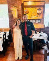 La bailaora Paula Comitre disfruta de la gastronomía argentina en Malambo's - Gastronomía y Moda