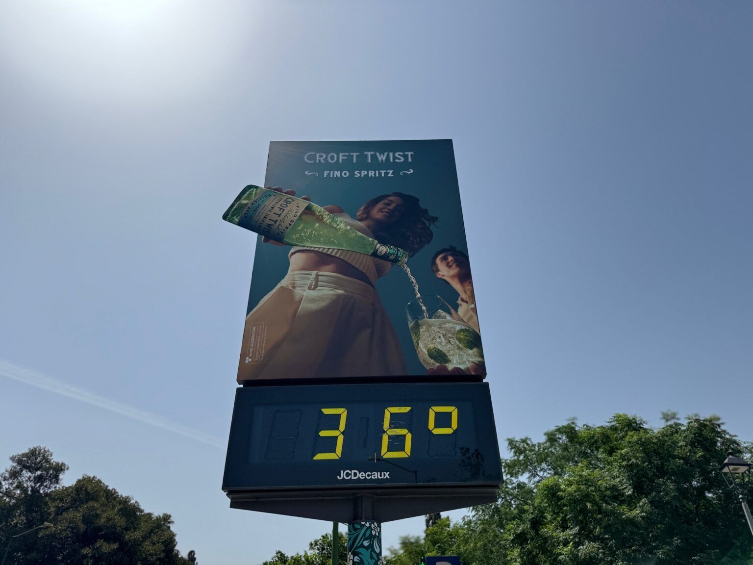 La temperatura en Sevilla la marca Croft Twist - Gastronomía y Moda
