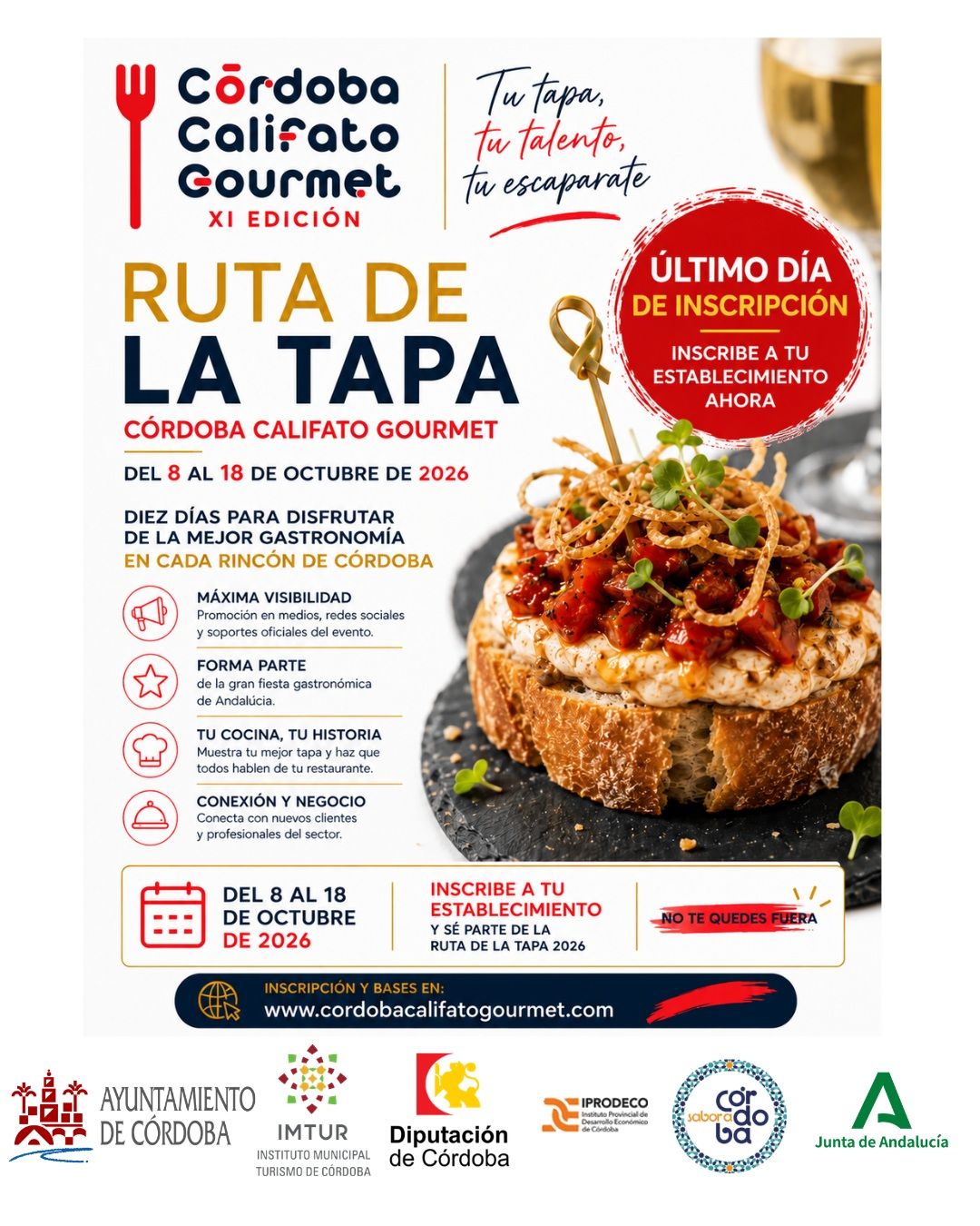 Córdoba Califato Gourmet 2026 reunirá a cerca de 6.000 personas en una edición que celebra el talento, el producto y la excelencia gastronómica - Gastronomía y Moda