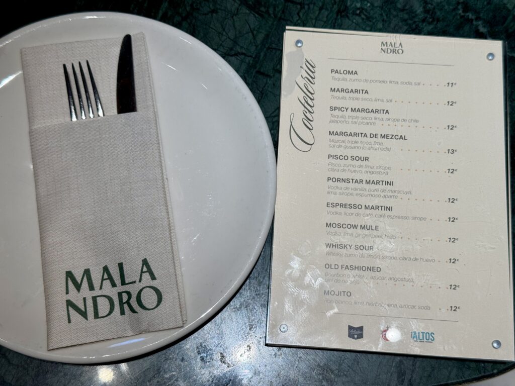 Malandro Sevilla estrena nueva carta en el bar de su primera planta - Gastronomía y Moda