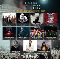 Primeras confirmaciones para la Edición 2025 de Tío Pepe Festival - Gastronomía y Moda