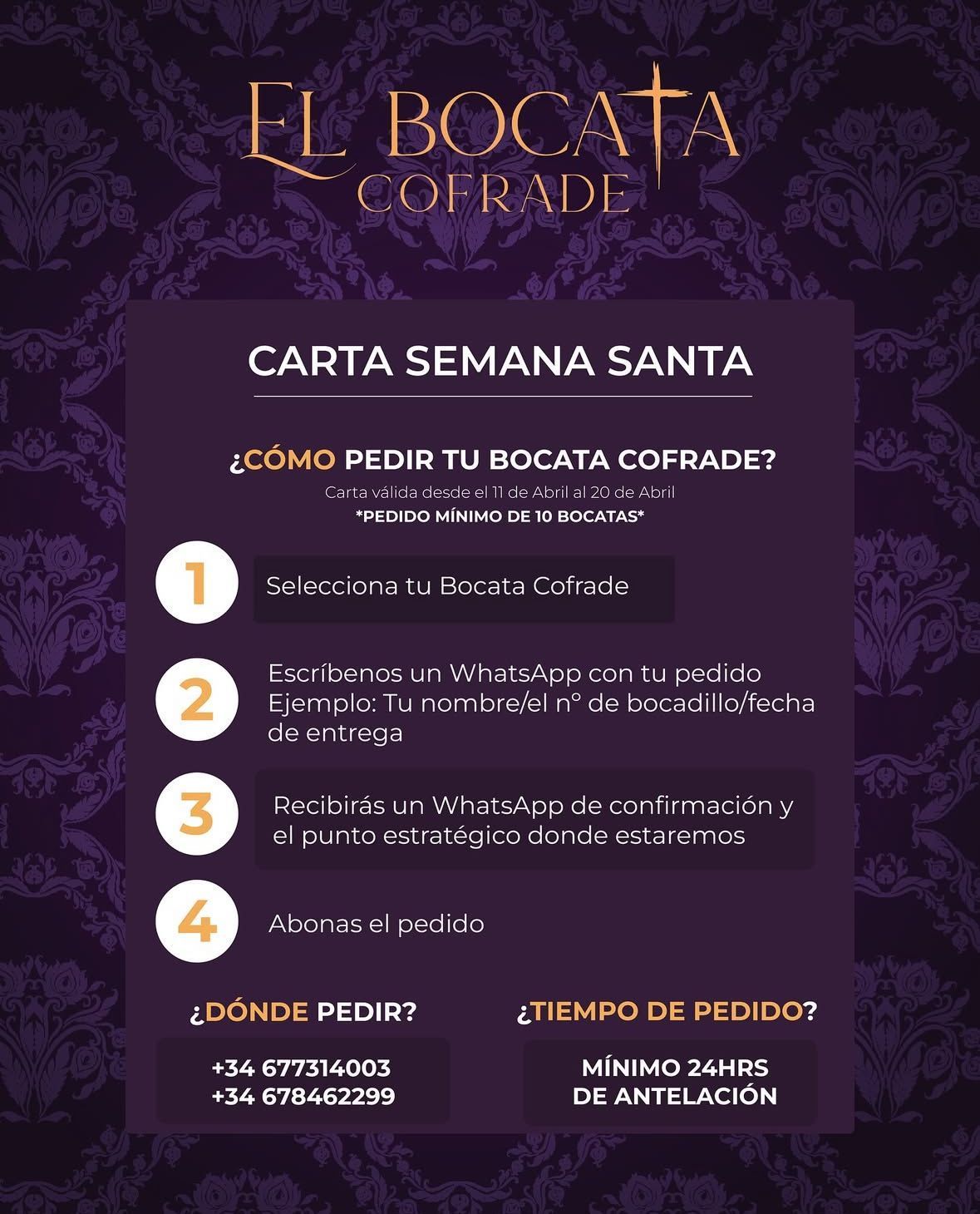 Nace "El Bocata Cofrade", un servicio móvil de venta de bocadillos y bebidas - Gastronomía y Moda