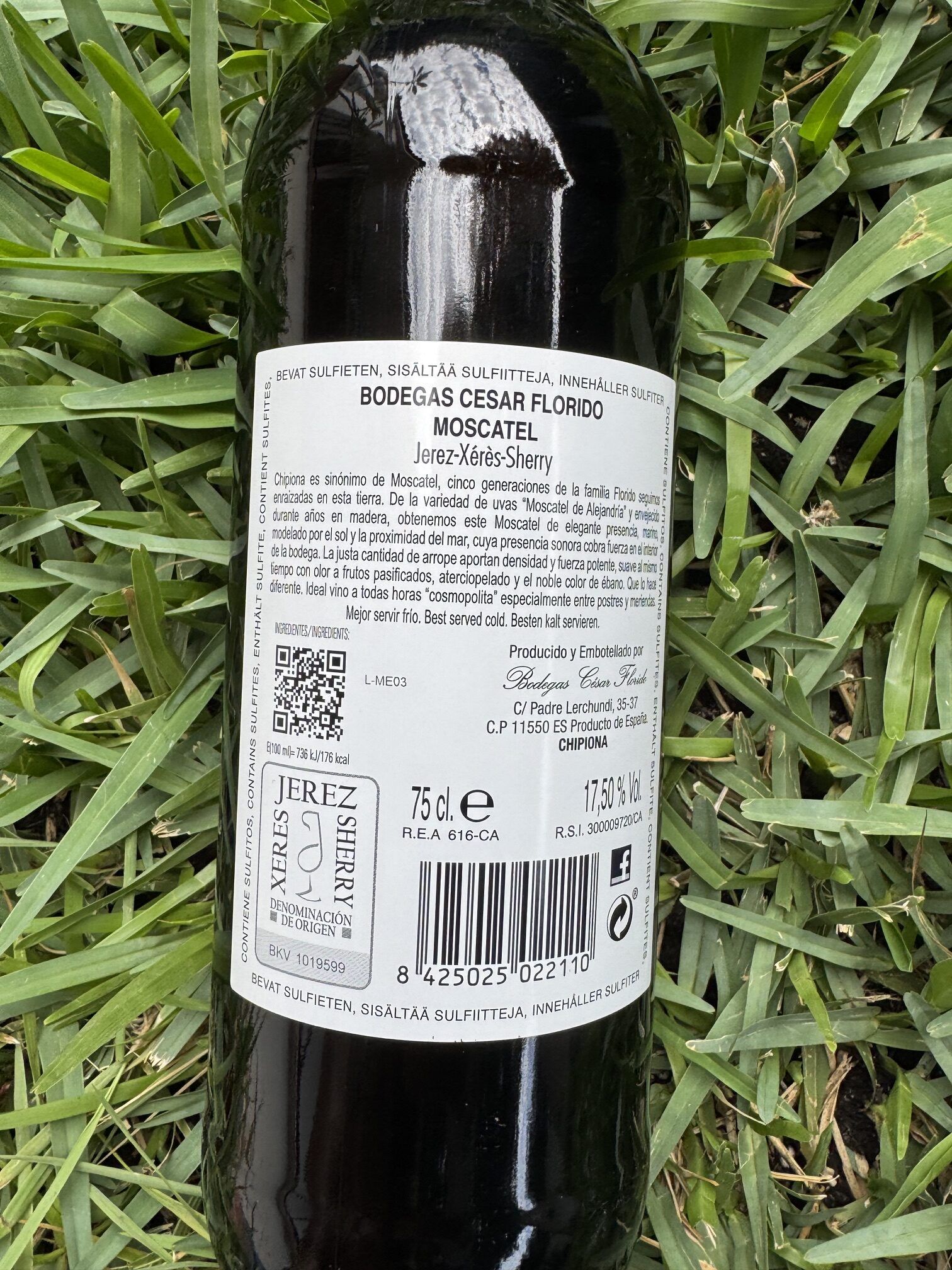 Moscatel Especial de César Florido: así es el vino dulce de una histórica bodega de Chipiona - Gastronomía y Moda