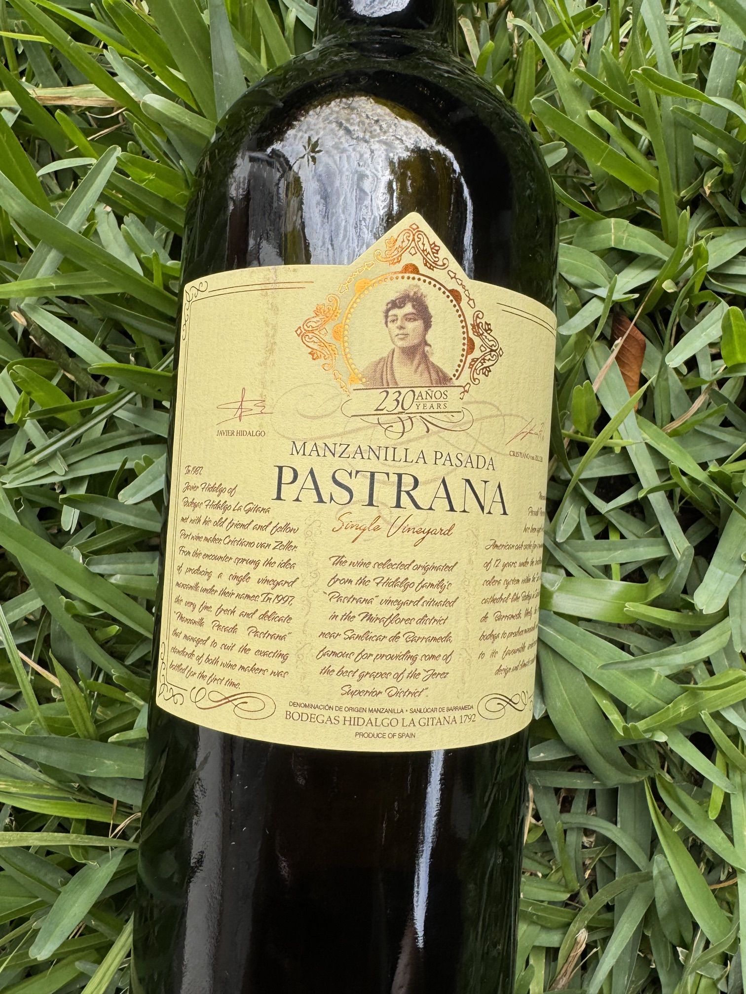Manzanilla Pasada Pastrana: el vino de Bodegas Hidalgo La Gitana que nace en un viñedo singular de Sanlúcar - Gastronomía y Moda