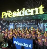Sevilla Linces Football se rinde a The President en The Champions Burger y la sitúa como la gran favorita del evento - Gastronomía y Moda
