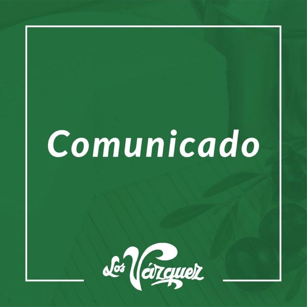 Comunicado de la marca de quesos Los Vázquez - Gastronomía y Moda