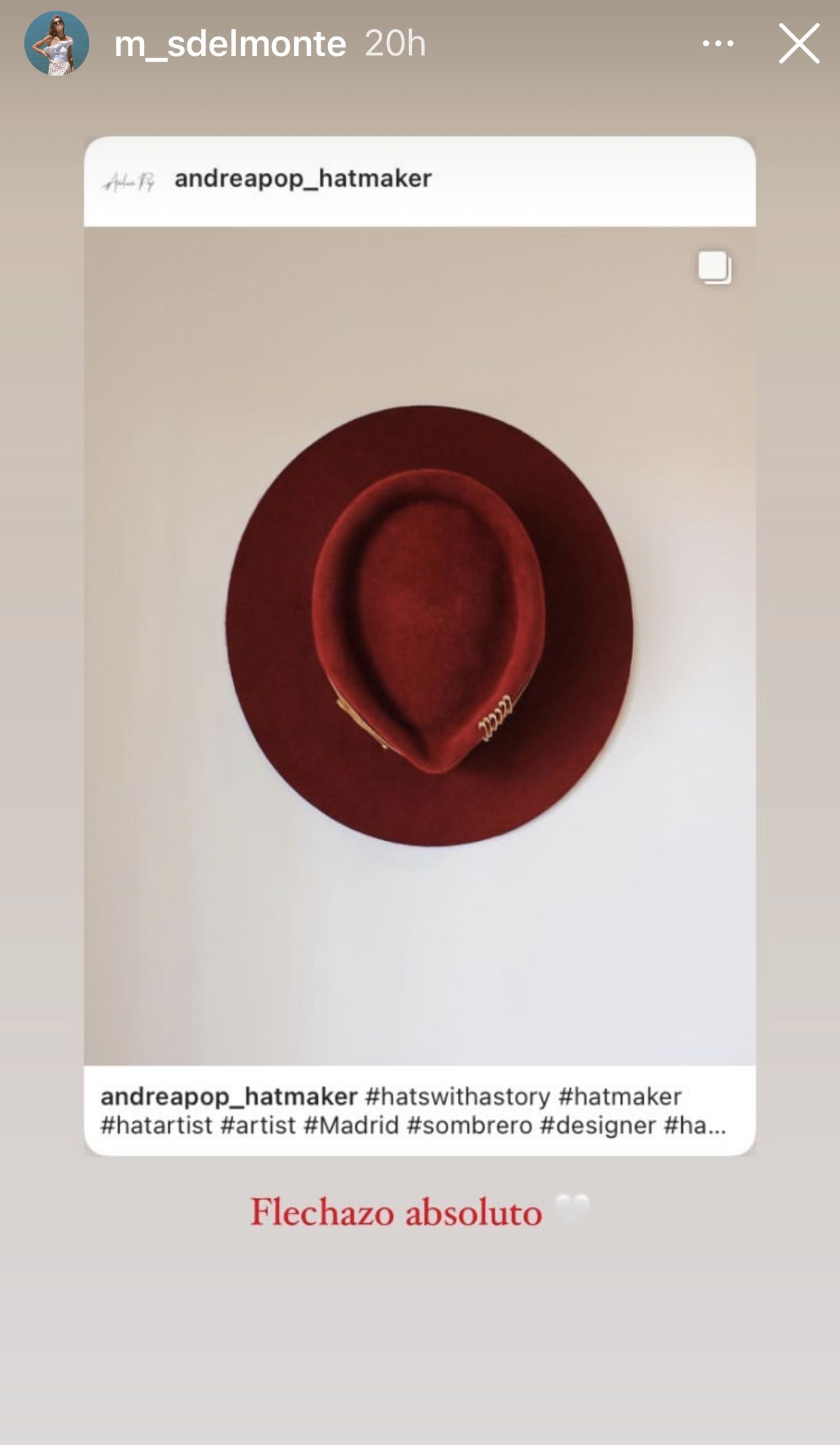 Flechazo absoluto by 'Andrea Pop' - Gastronomía y Moda