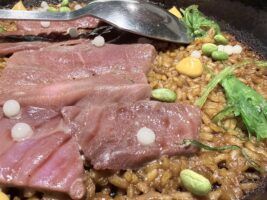 Arroz seco de atún y wakame La Bernarda, foto Cristina Gala