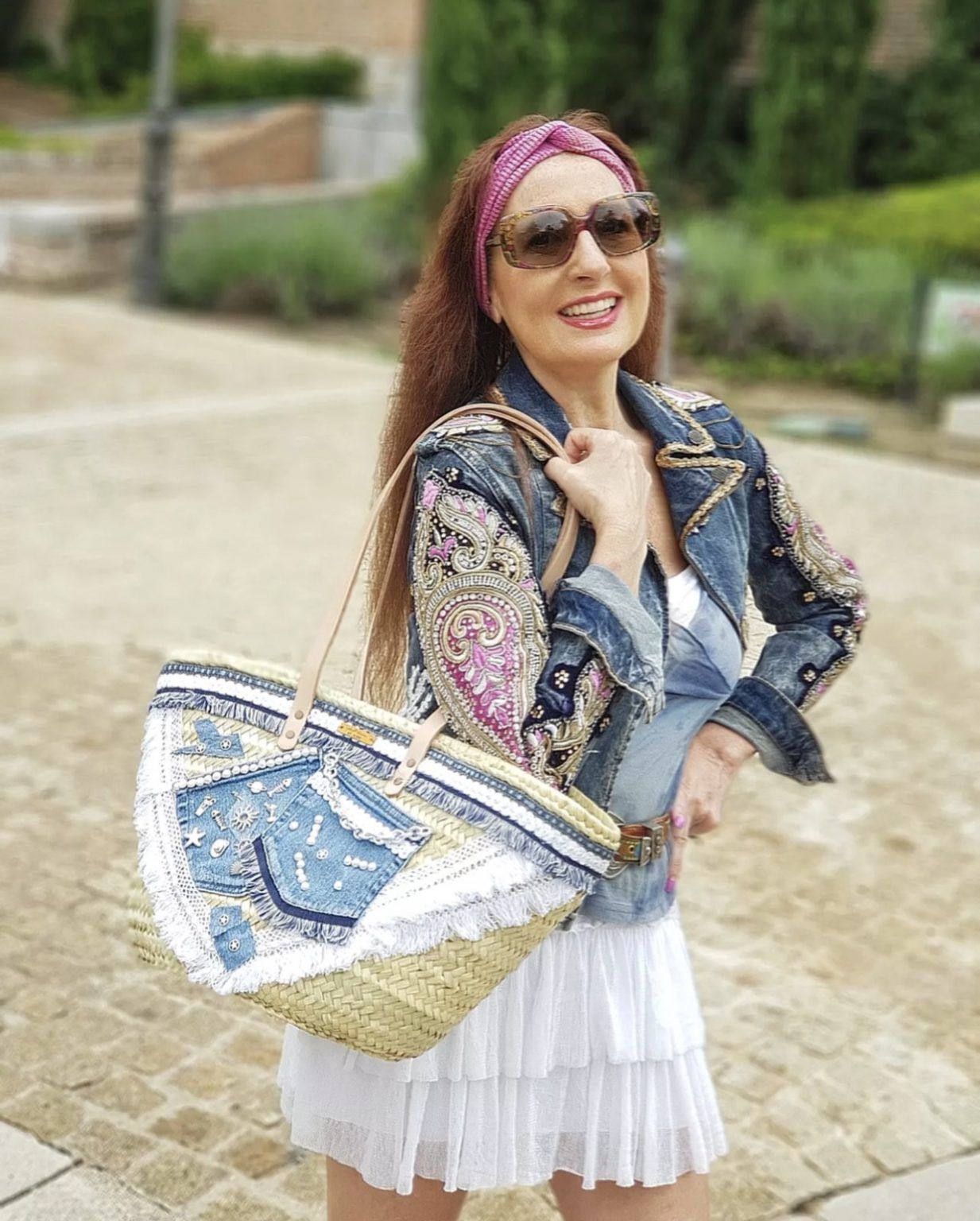 Pilar Rodero nos presenta el capazo más fashion denim para este verano 2023 - Gastronomía y Moda