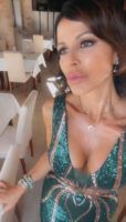 María José García Martínez, "puro amor" y espectacular con un vestido de ArteNovia de Sara Merino - Gastronomía y Moda