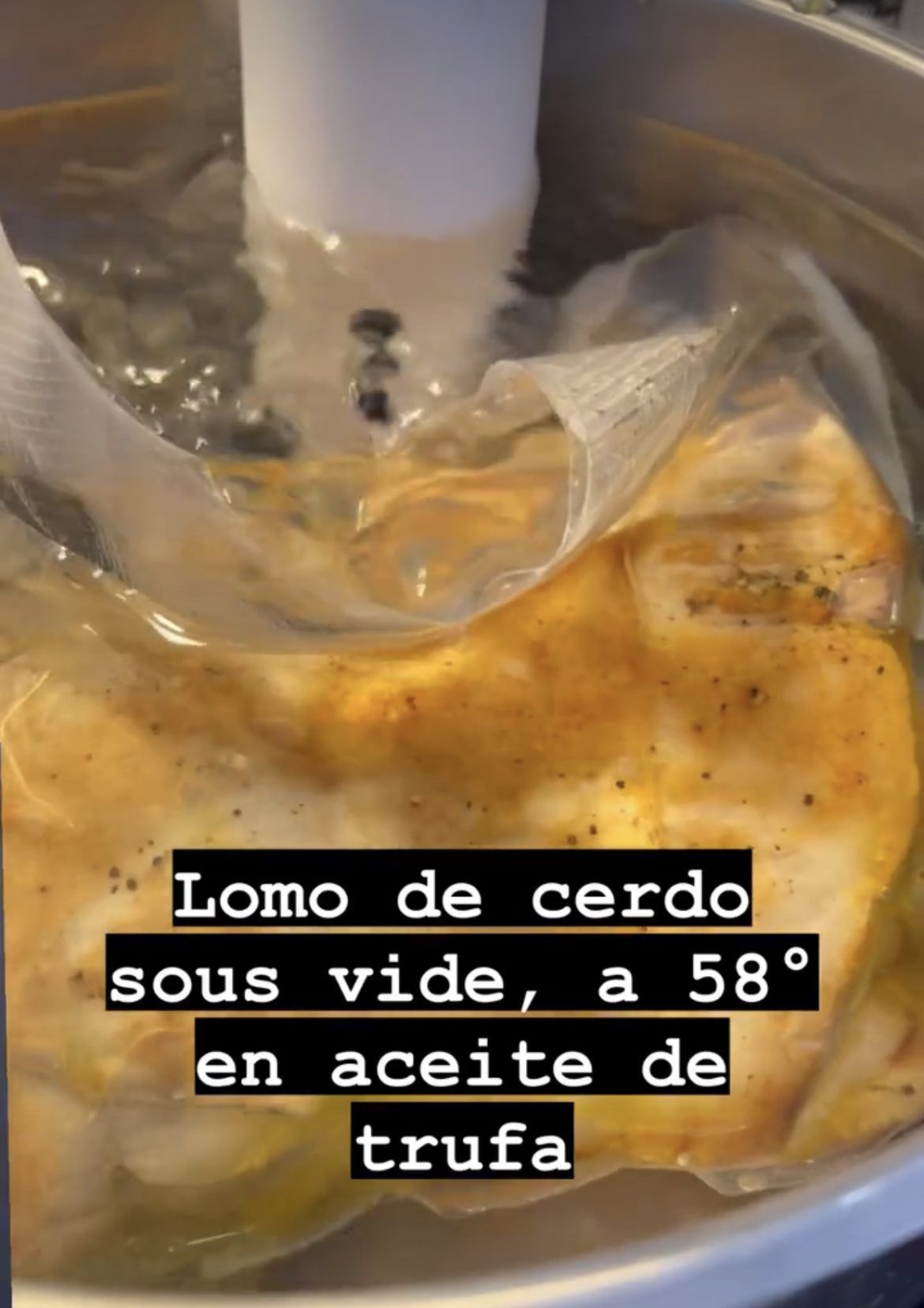 Lomo de cerdo en aceite de trufa by Matz Lomo de cerdo en aceite de trufa by Matz - Gastronomía y Moda