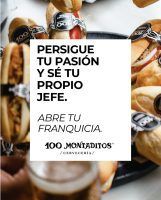 Emprende con 100 Montaditos y monta tu propio negocio - Gastronomía y Moda
