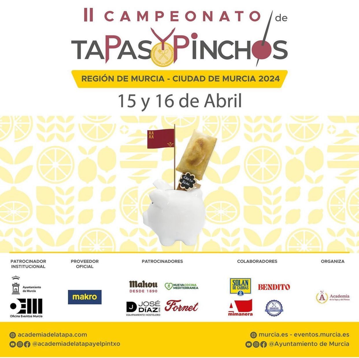 II Campeonato de Tapas y Pinchos de la Región de Murcia - Gastronomía y Moda
