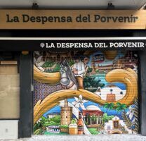 Este es el grafiti 'gastronómico' que está dando que hablar en Sevilla - Gastronomía y Moda