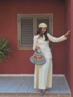 Tejidos vintage recuperados en la nueva colección de bolsos de Abissi - Gastronomía y Moda