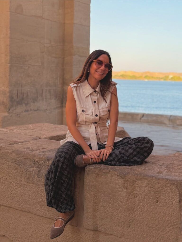 Mónica Sánchez del Monte recorre Egipto en un viaje entre historia, cultura y experiencias únicas - Gastronomía y Moda