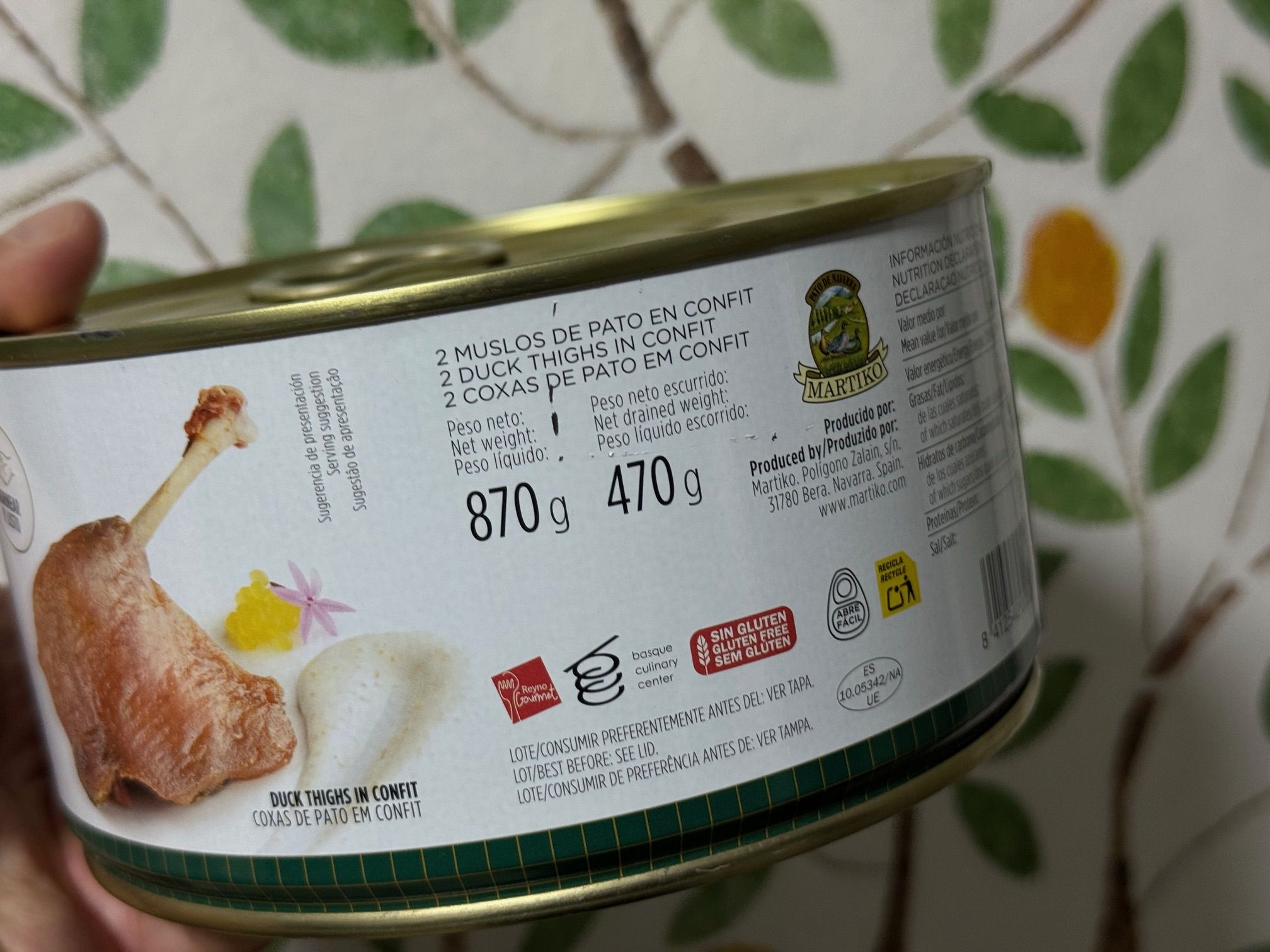 Martiko y el confit de pato al horno que triunfa en casa - Gastronomía y Moda