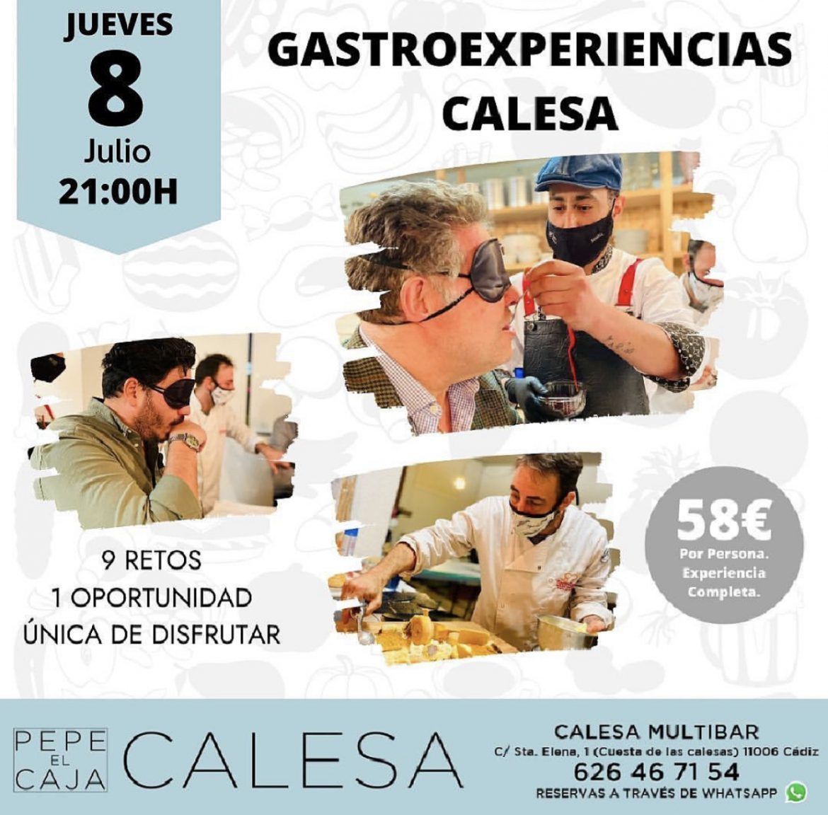 9 Gastro-Retos, un ‘juego’ para disfrutar con tus compañeros de mesa 9 Gastro-Retos, un 'juego' para disfrutar con tus compañeros de mesa - Gastronomía y Moda