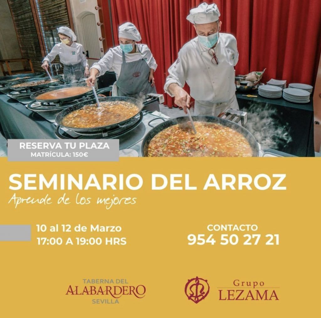 La Taberna del Alabardero organiza un seminario del arroz - Gastronomía y Moda