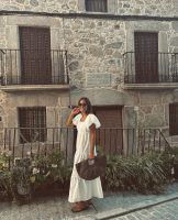 Mónica Sánchez del Monte ¡espectacular con el vestido blanco perfecto! 🤍 - Gastronomía y Moda
