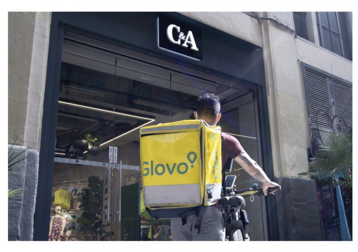 C&A se suma a las entregas ultrarrápidas de Glovo - Gastronomía y Moda