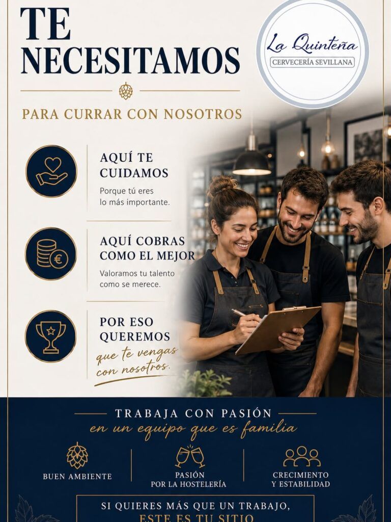 La Quinteña busca nuevo equipo para seguir creciendo en Montequinto - Gastronomía y Moda