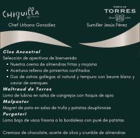 Chiquilla Restaurante y los vinos de la familia Torres se unen para una inolvidable cata maridaje - Gastronomía y Moda