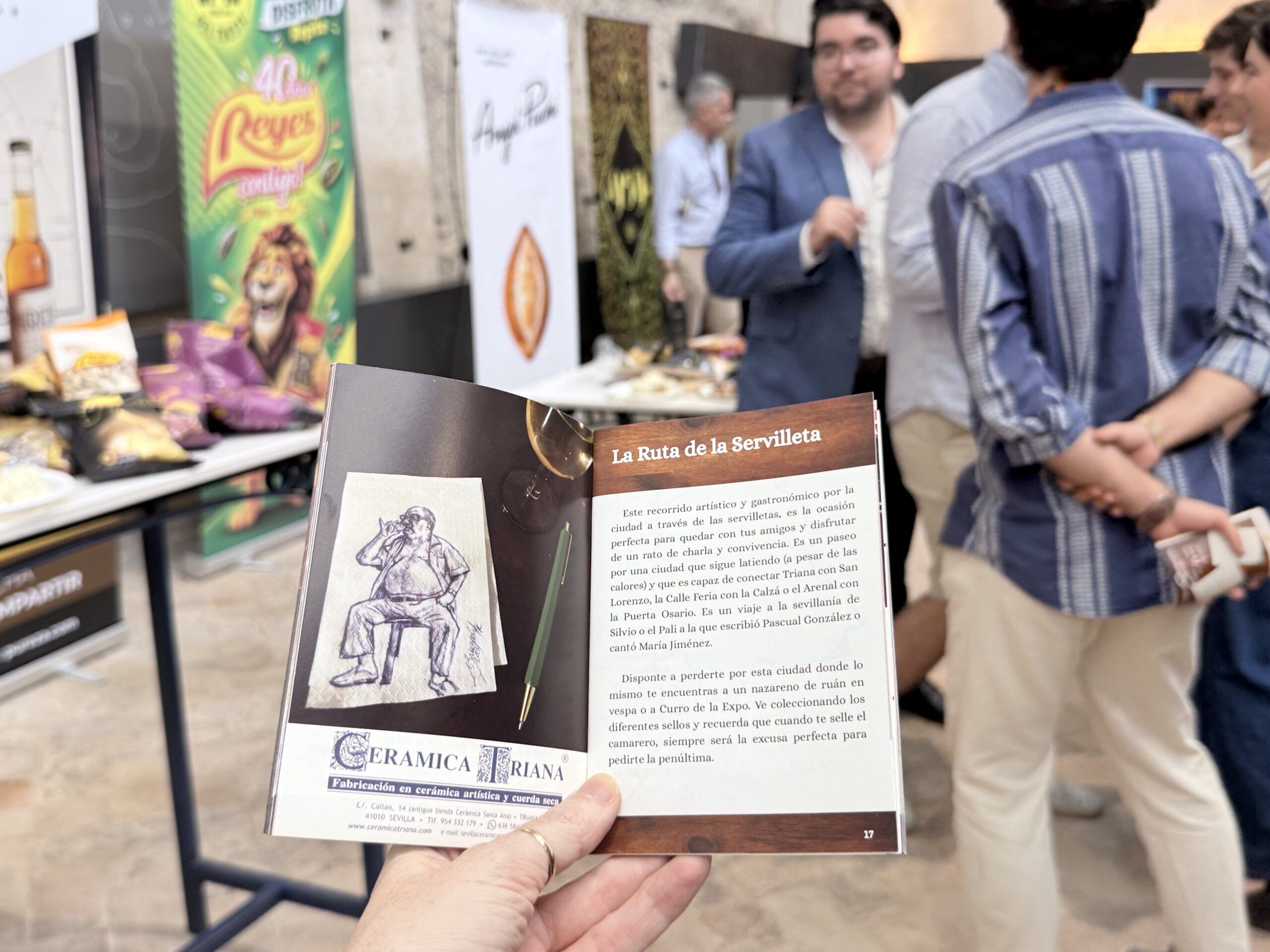 La ruta de la servilleta cierra su “pasaporte” el 6 de julio de “sevillanas maneras” - Gastronomía y Moda