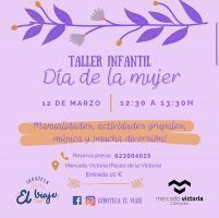 Muy recomendado. Taller infantil ante el Día de la Mujer en Córdoba - Gastronomía y Moda
