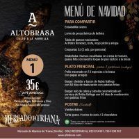 Altobrasa, el restaurante que triunfa en Sevilla, da a conocer sus variados menús para esta Navidad 2023 - Gastronomía y Moda