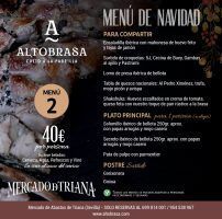 Altobrasa, el restaurante que triunfa en Sevilla, da a conocer sus variados menús para esta Navidad 2023 - Gastronomía y Moda