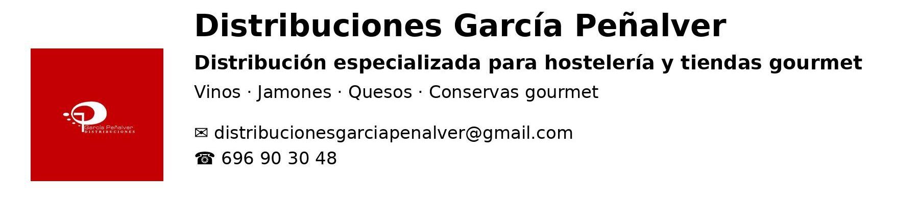 Banner Distribuciones García Peñalver - Gastronomía y Moda