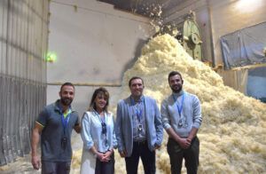 La Diputación de Cuenca colabora con la empresa moteña Wooldreamers para convertir los residuos de la lana en abono - Gastronomía y Moda