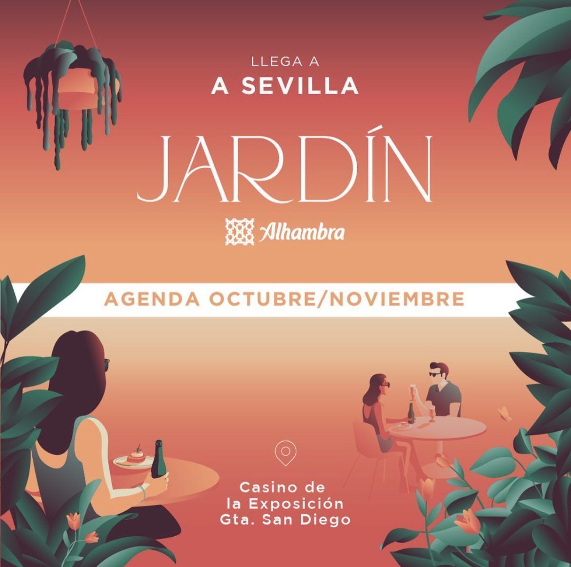 Todo lo que te ofrece ‘Jardín Alhambra’ en Sevilla - Gastronomía y Moda