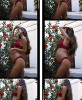 María Fernández-Rubíes presume de embarazo con un bikini del color que siempre favorece - Gastronomía y Moda